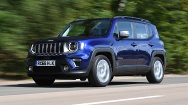 Jeep Renegade - front tracking